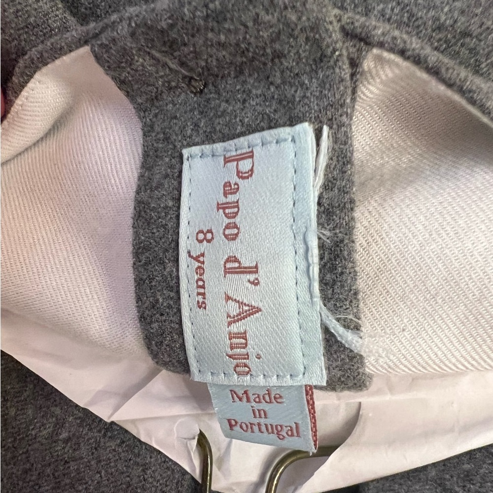 Papo D’ Anjo Vintage Grey Girls Dress